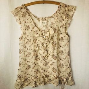 Abercombie & Fitch Blouse Size Medium